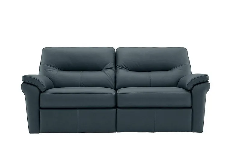 Seattle 3 Seater Leather Power Recliner Sofa with Heated Seats