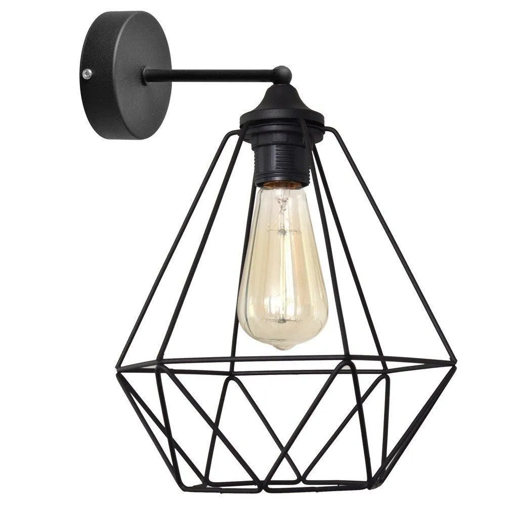 Netlighting Karo Wall Lamp Black 25cm