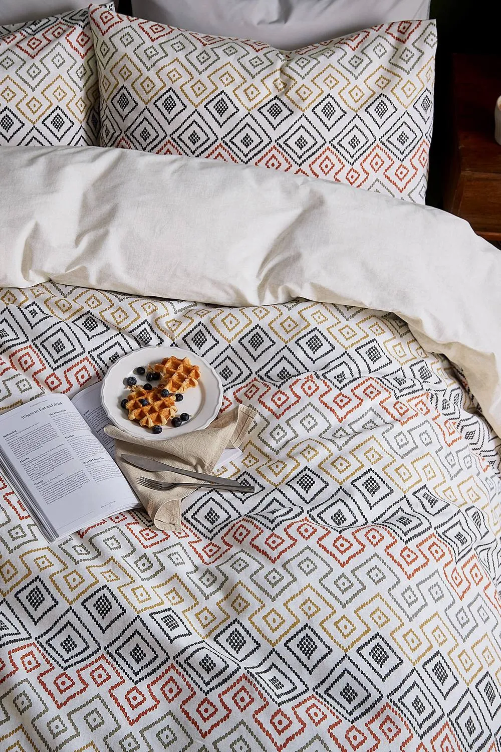 Helena Springfield 'Tanza' Cotton Duvet Cover Set 4