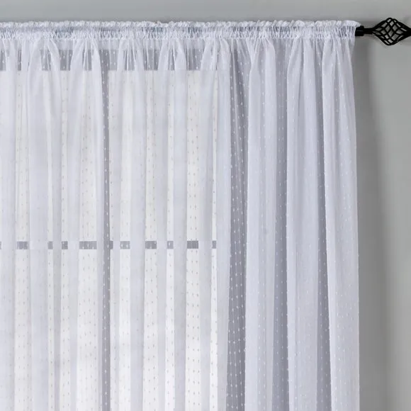 By the Metre Harrogate Slub Voile 1