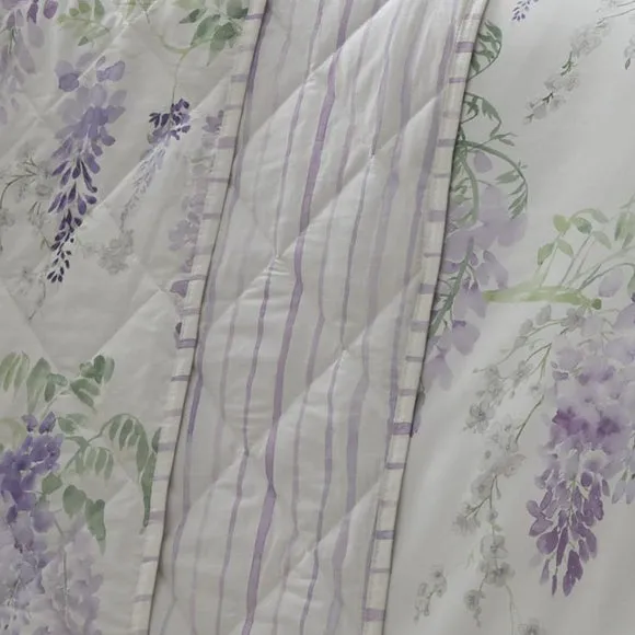 Wisteria Quilted Bedspread 200cm x 230cm 3