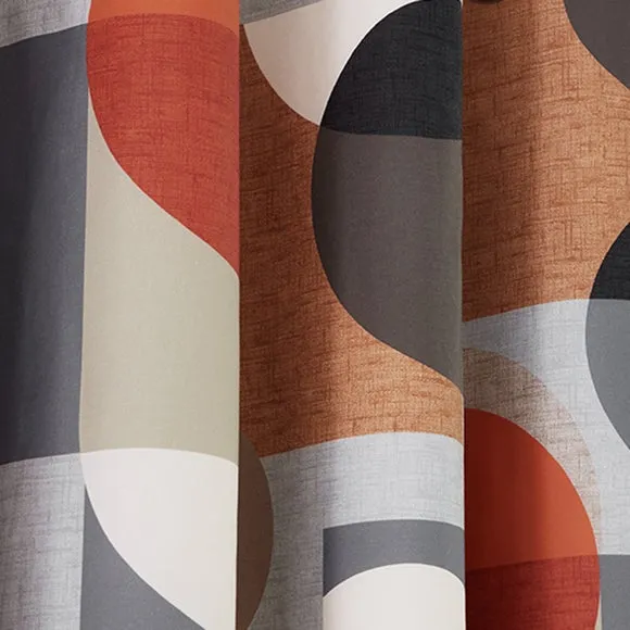 Elements Oscar Blackout Eyelet Curtains 3
