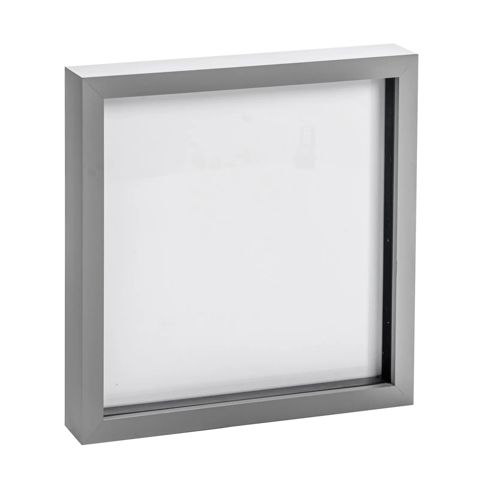 Nicola Spring 10x10" 3D Box Photo Frame in Grey