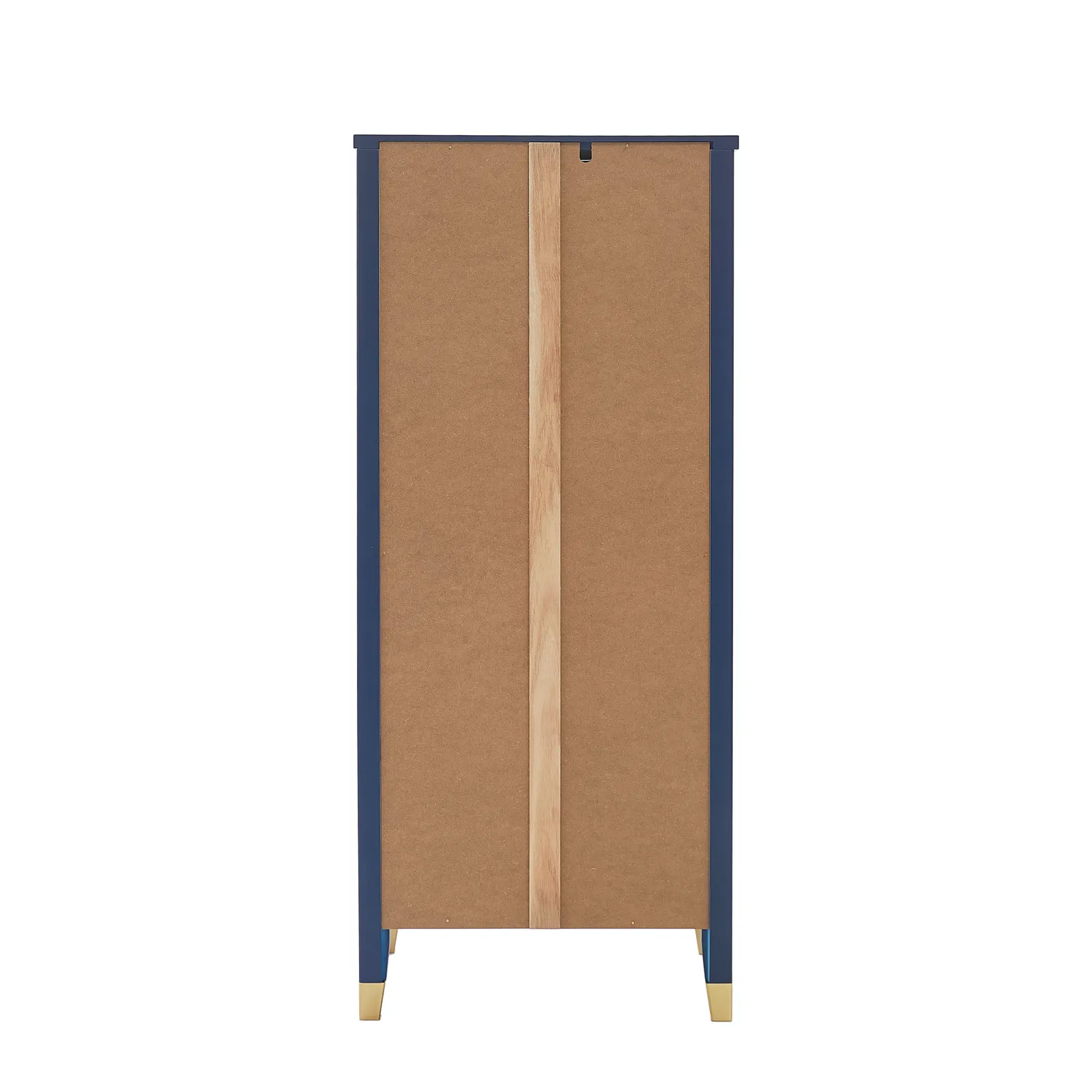 Cabinet Bits Palazzi 5 Drawer Narrow Chest of Drawers in Navy 5