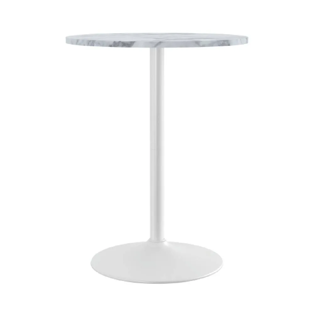 netfurniture Richmond White Poseur Table 3
