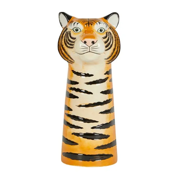 Ceramic Tiger Head Ceramic Vase 3