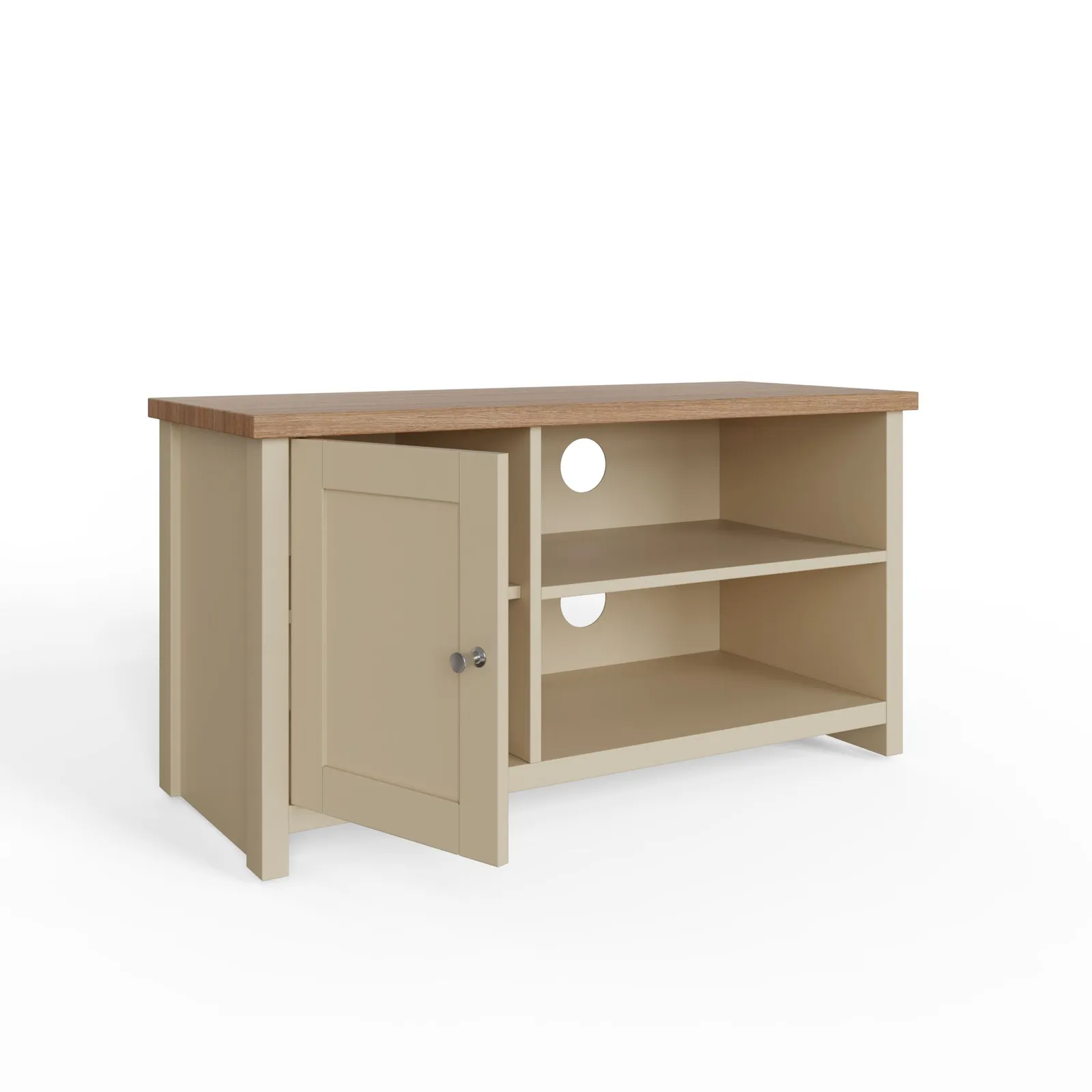 GFW Lancaster Small TV Cabinet in Cream 4