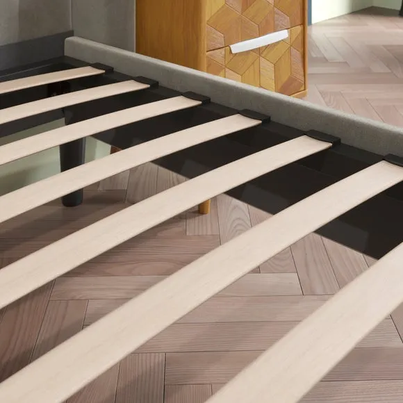 Alara Pleated Velvet Bed Frame 3