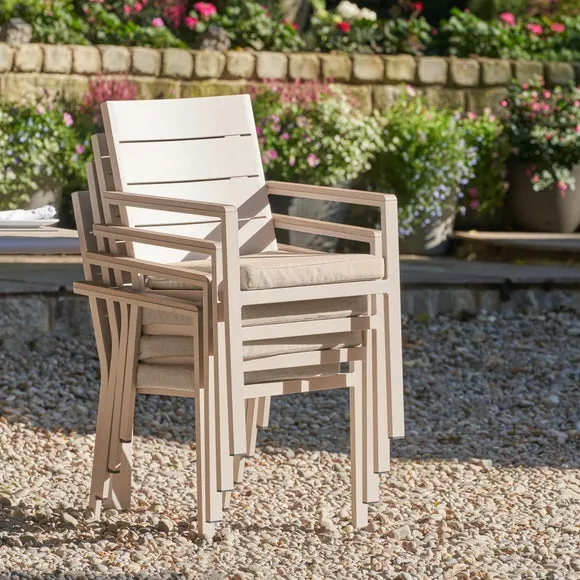 Pacific Lifestyle Aruba Outdoor 4 Seater Dining Set 5