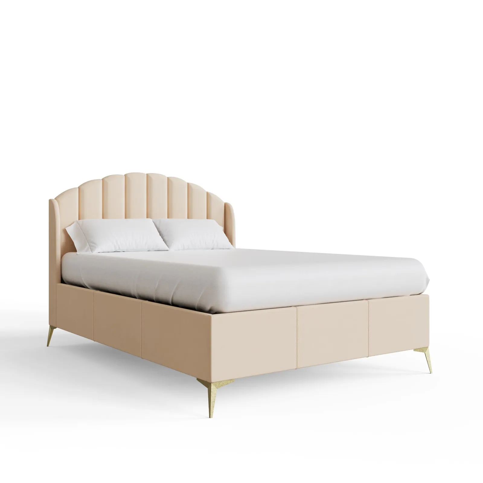 GFW Pettine End Lift Ottoman Storage Bed in Natural 6