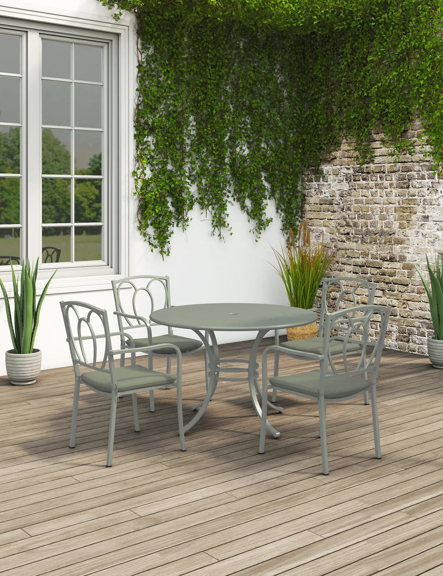 M&S Stroud 4 Seater Garden Table & Chairs