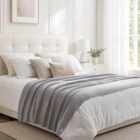 Dorma Cashmere Wool Blend Bedspread 5