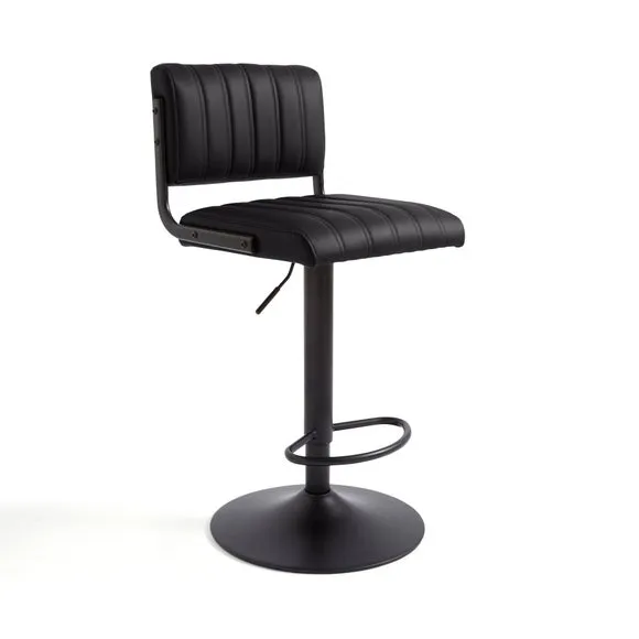 Rhys Height Adjustable Bar Stool, PU 4