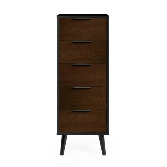 Alba Narrow 5 Drawer Chest 4