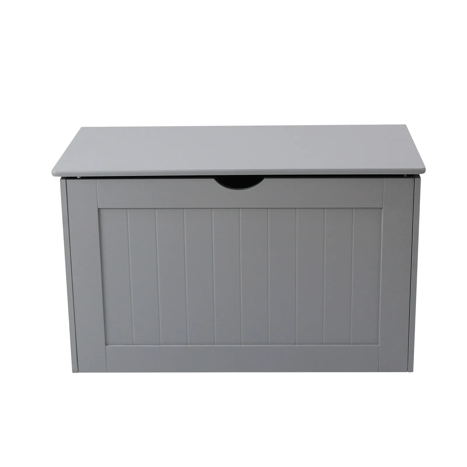 Grey Shaker Blanket Box Grey