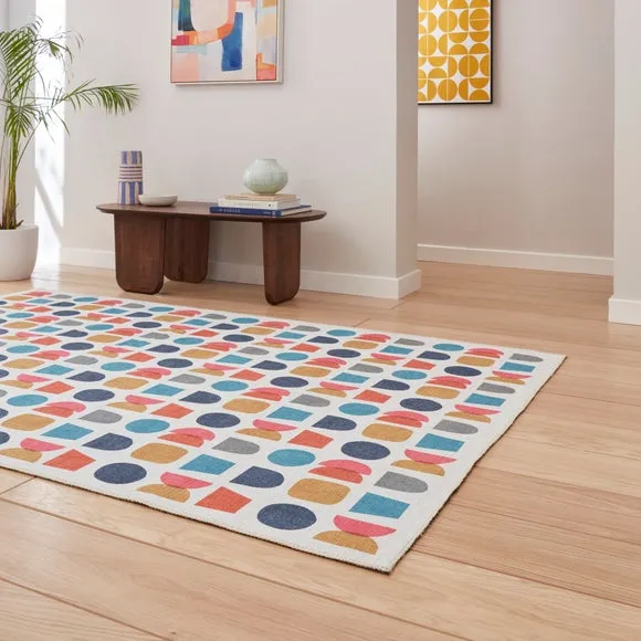 Catherine Lansfield Connect Geo Rug 6