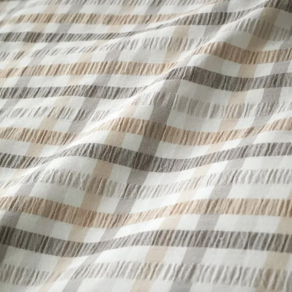 Lynmouth Check 100% Cotton Duvet Cover & Pillowcase Set 3