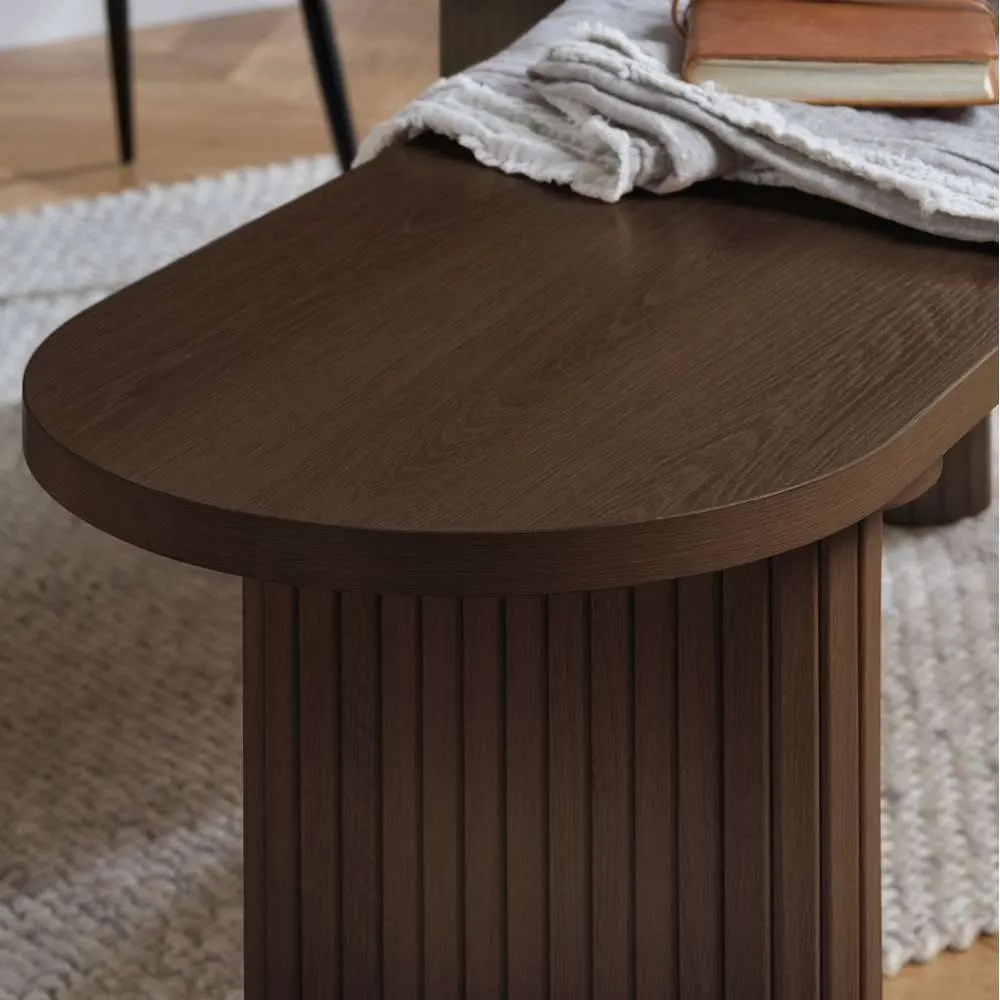 Birlea Axel Dining Bench in Brown 4
