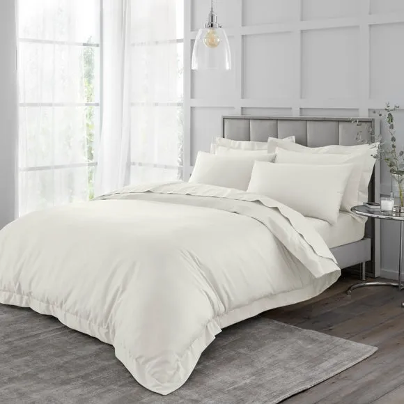 Hotel 230 Thread Count 100% Cotton Sateen Duvet Cover 3