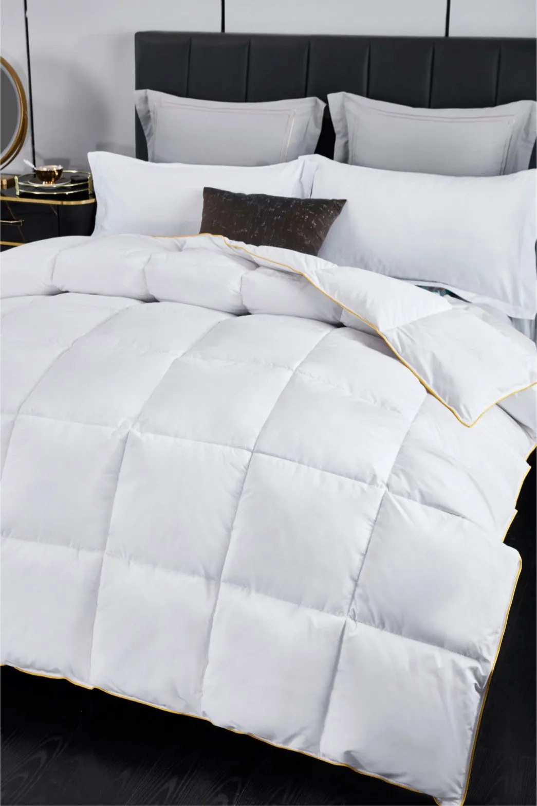 Ezysleep 16.5tog Premium Goose Feather & Down Duvet in White
