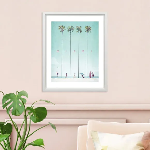 The Art Group Miami Framed Print 1