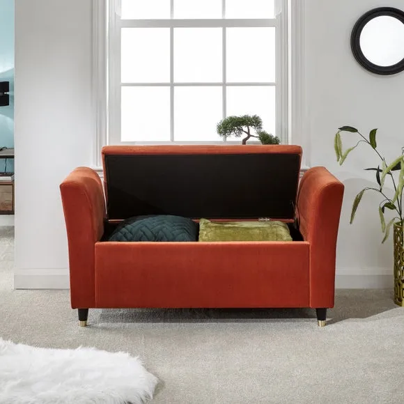 Genoa Window Seat, Chenille 2