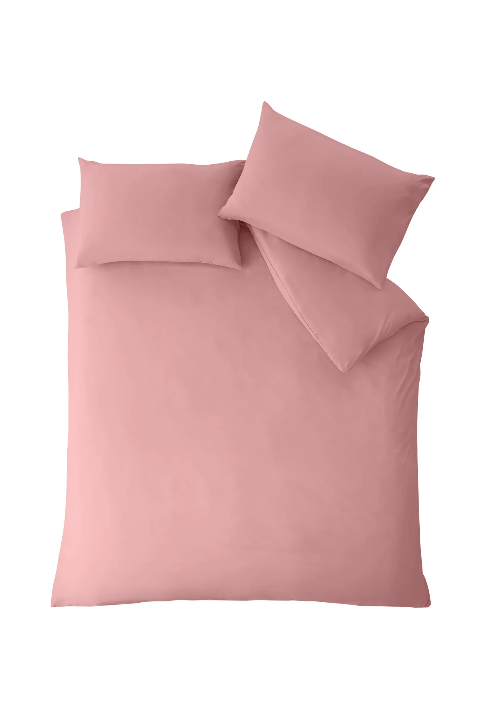 Catherine Lansfield So Soft Non Iron Duvet Cover Set in Coral 4