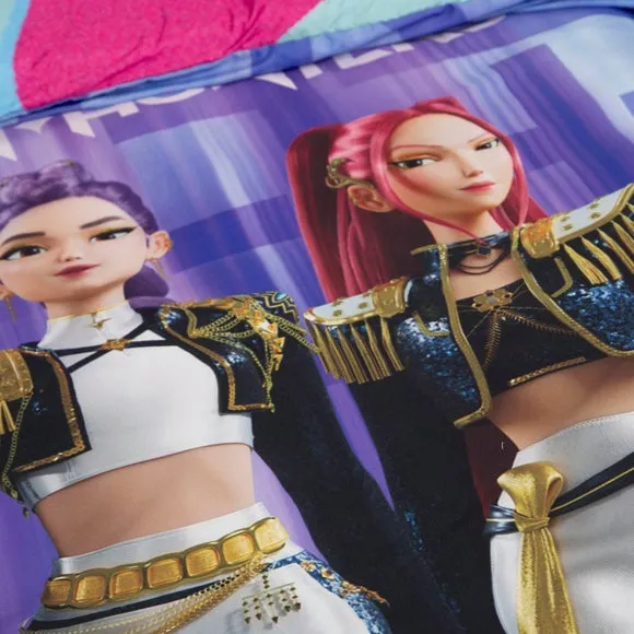 K-Pop Demon Hunters Ready Digital Duvet Cover & Pillowcase Set 5