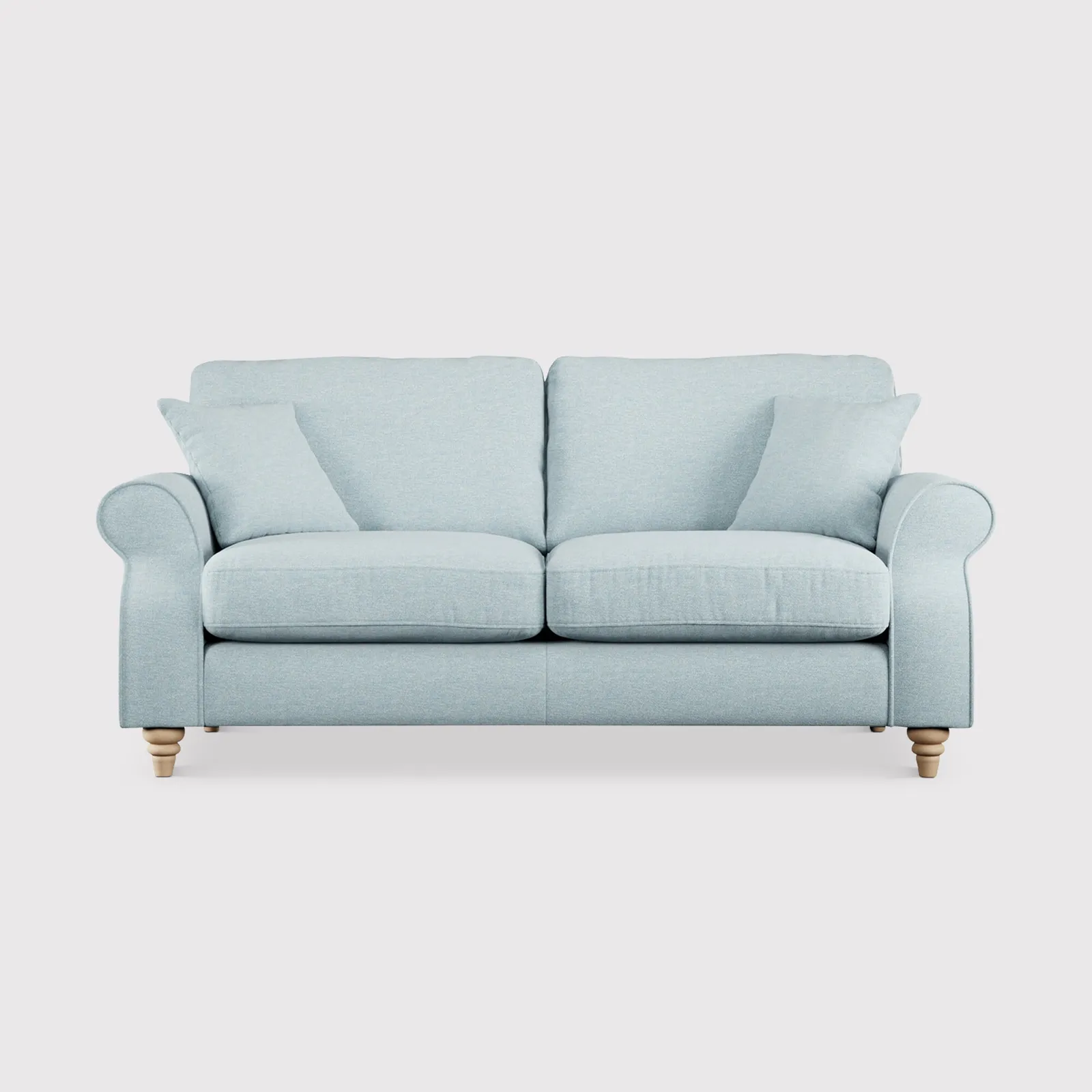 Hattie 3 Seater Sofa, Blue Fabric | Barker & Stonehouse