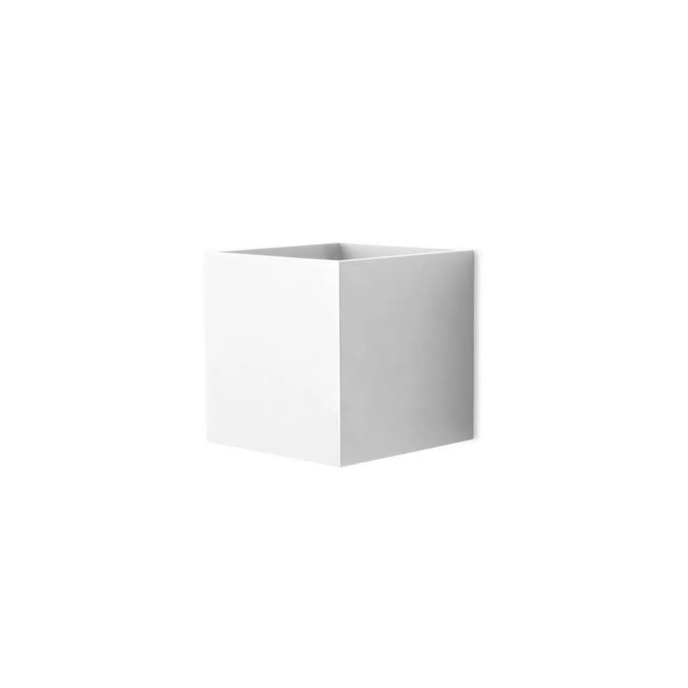 Netlighting Kub LED 1 Light Up & Down Wall Light White