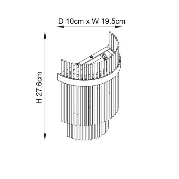 Vogue Langdon Wall Light 6