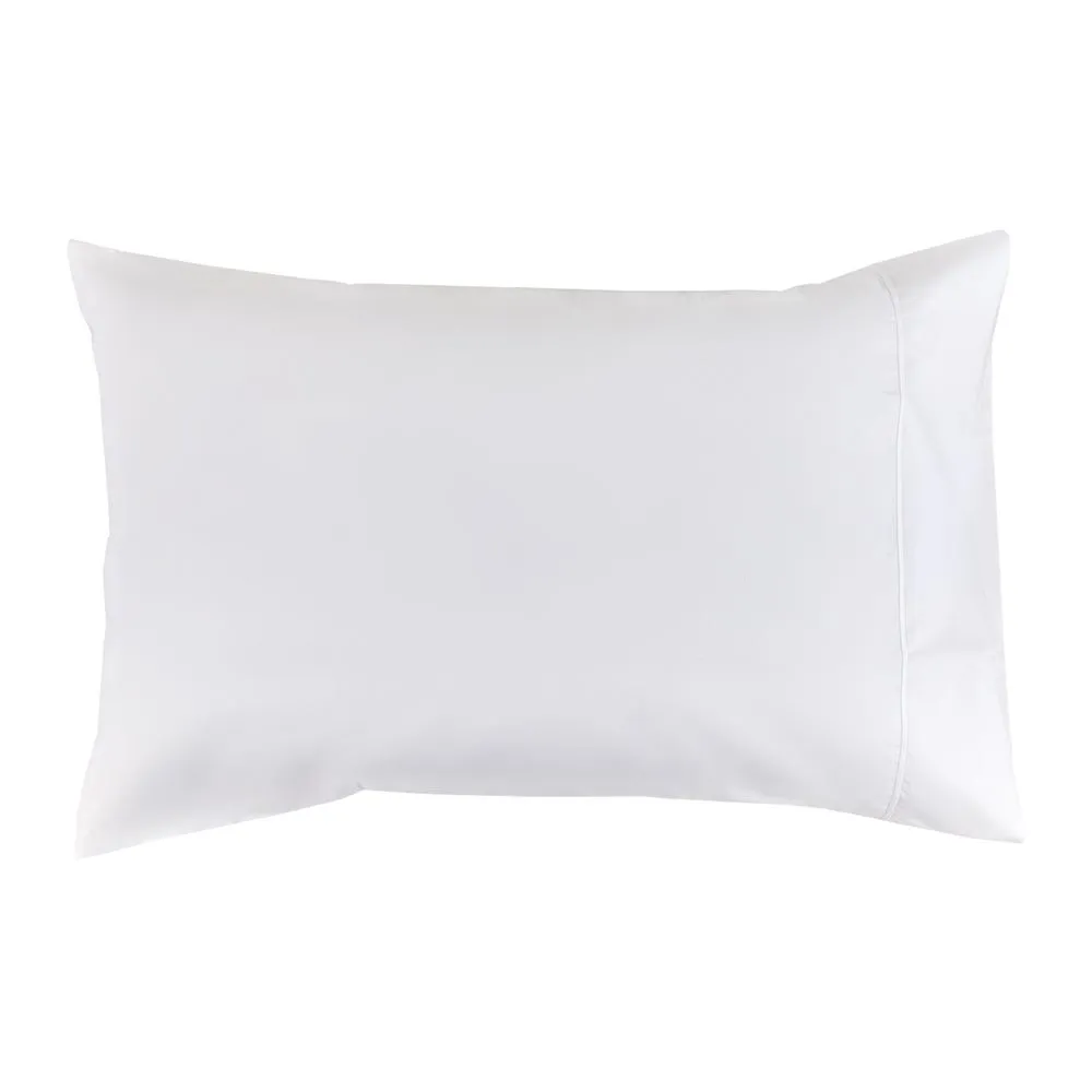 Heal's 400 Thread Count Egyptian Cotton White Standard Pillowcase 2