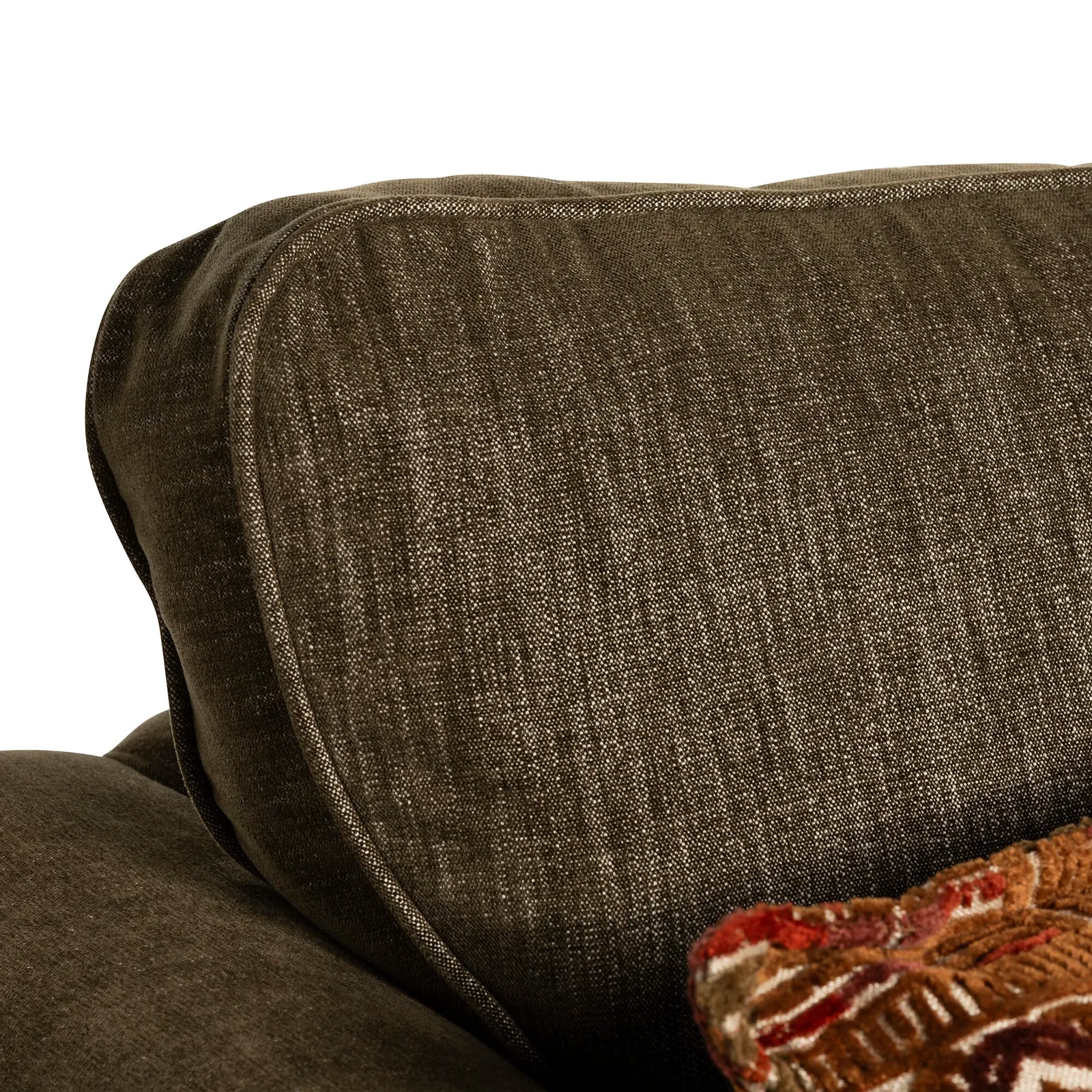 Godwin 3 Seater Standard Back Sofa, Green Fabric | Barker & Stonehouse 3
