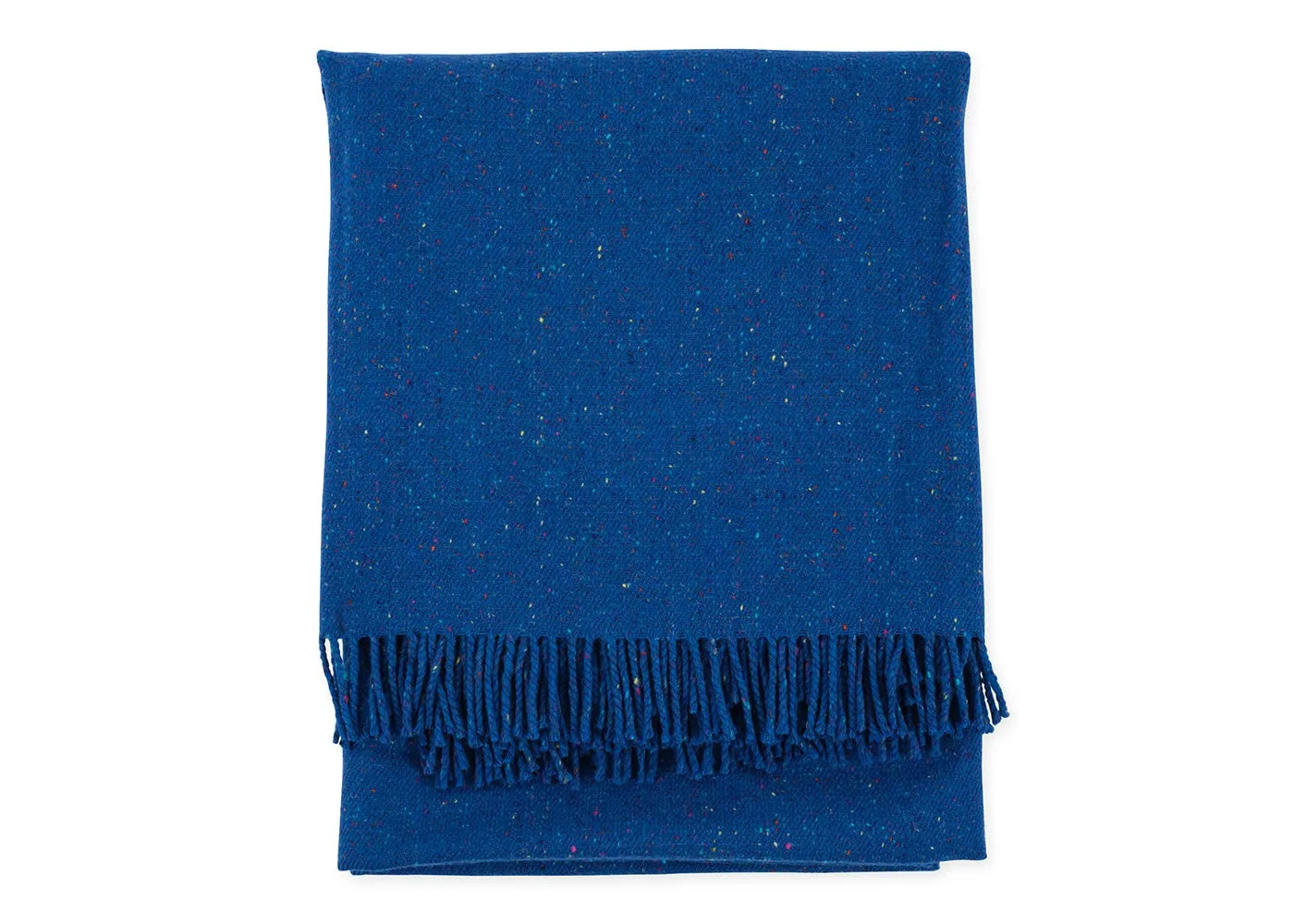 Heal's Donegal Wool Throw Blue