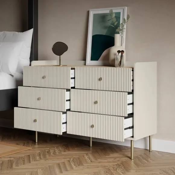 Georgi Wide 6 Drawer Chest 3