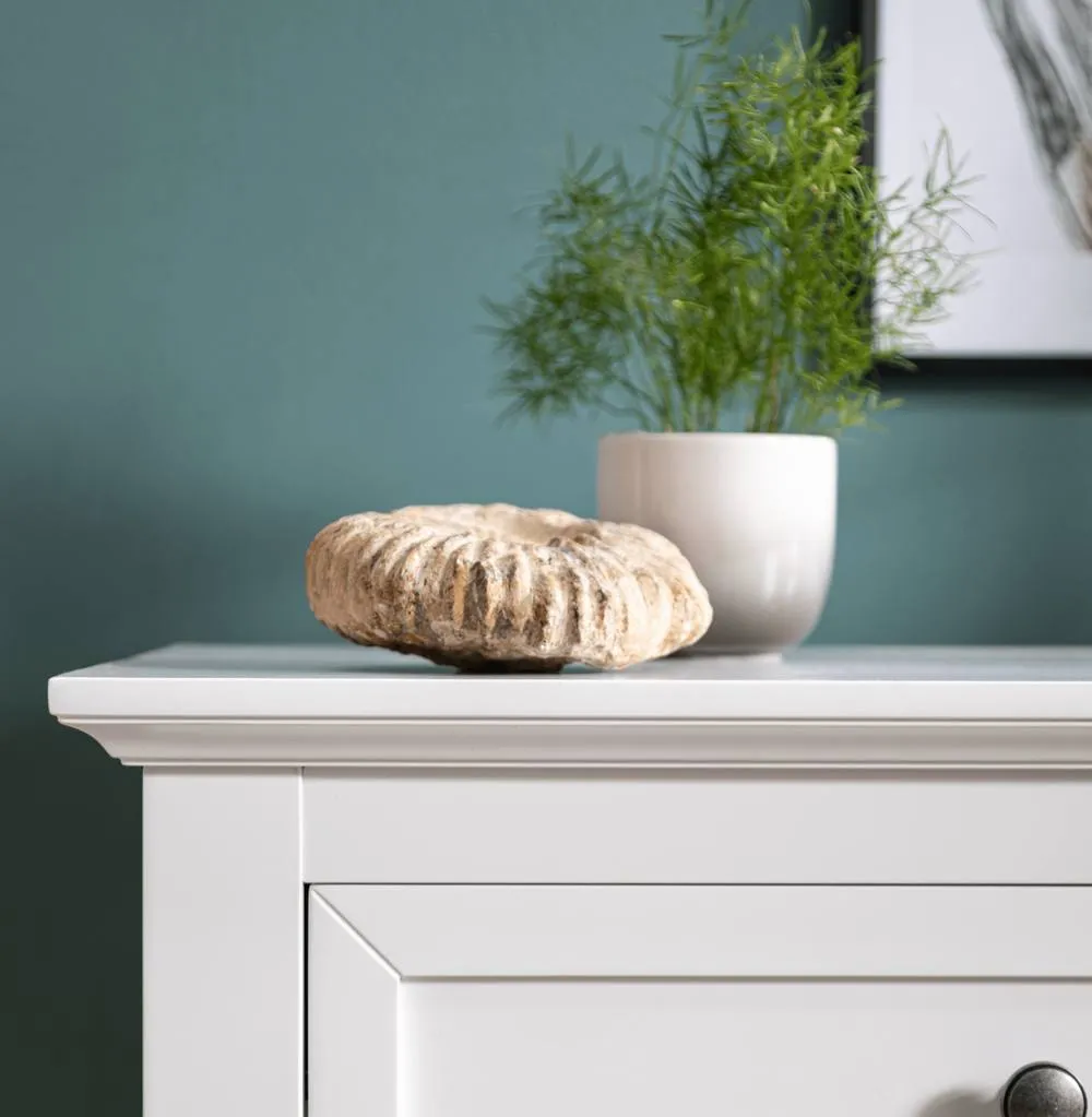 Nöa and Nani Karlstad Chest of Drawers 3 Drawer Wide in White 5