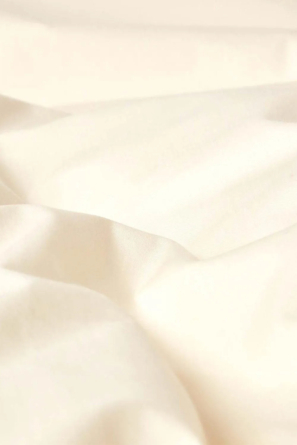 Homescapes Egyptian Cotton Duvet Cover with Pillowcase, 200 TC in Cream 4