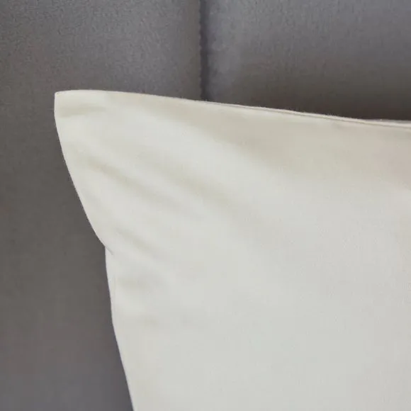 Hotel 400 Thread Count 100% Cotton Sateen Pillowcase Pair 2