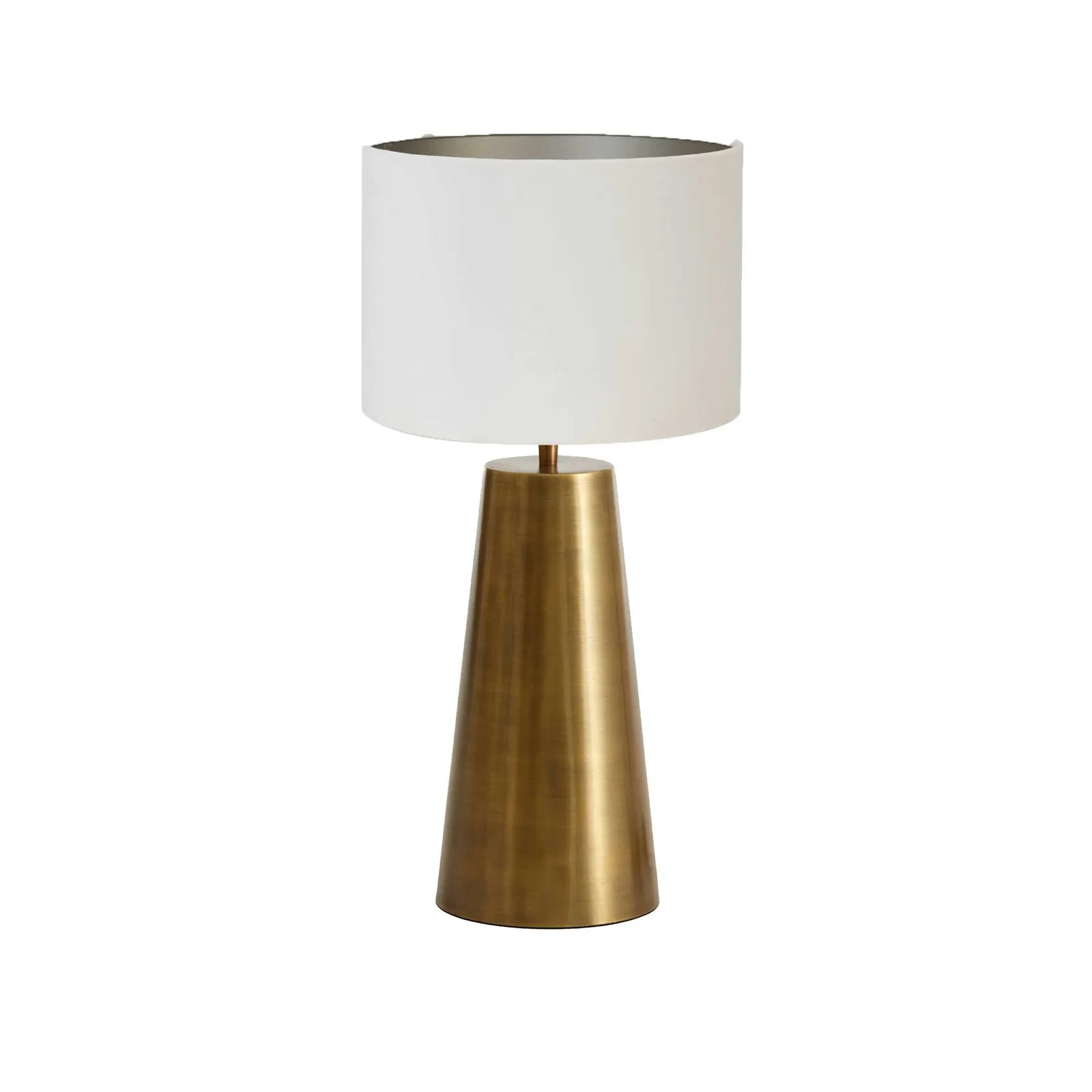 Brass Base Table Lamp, Brown Metal | Barker & Stonehouse
