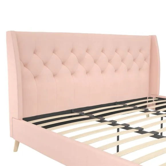 Novogratz Her Majesty Bed, Linen 6
