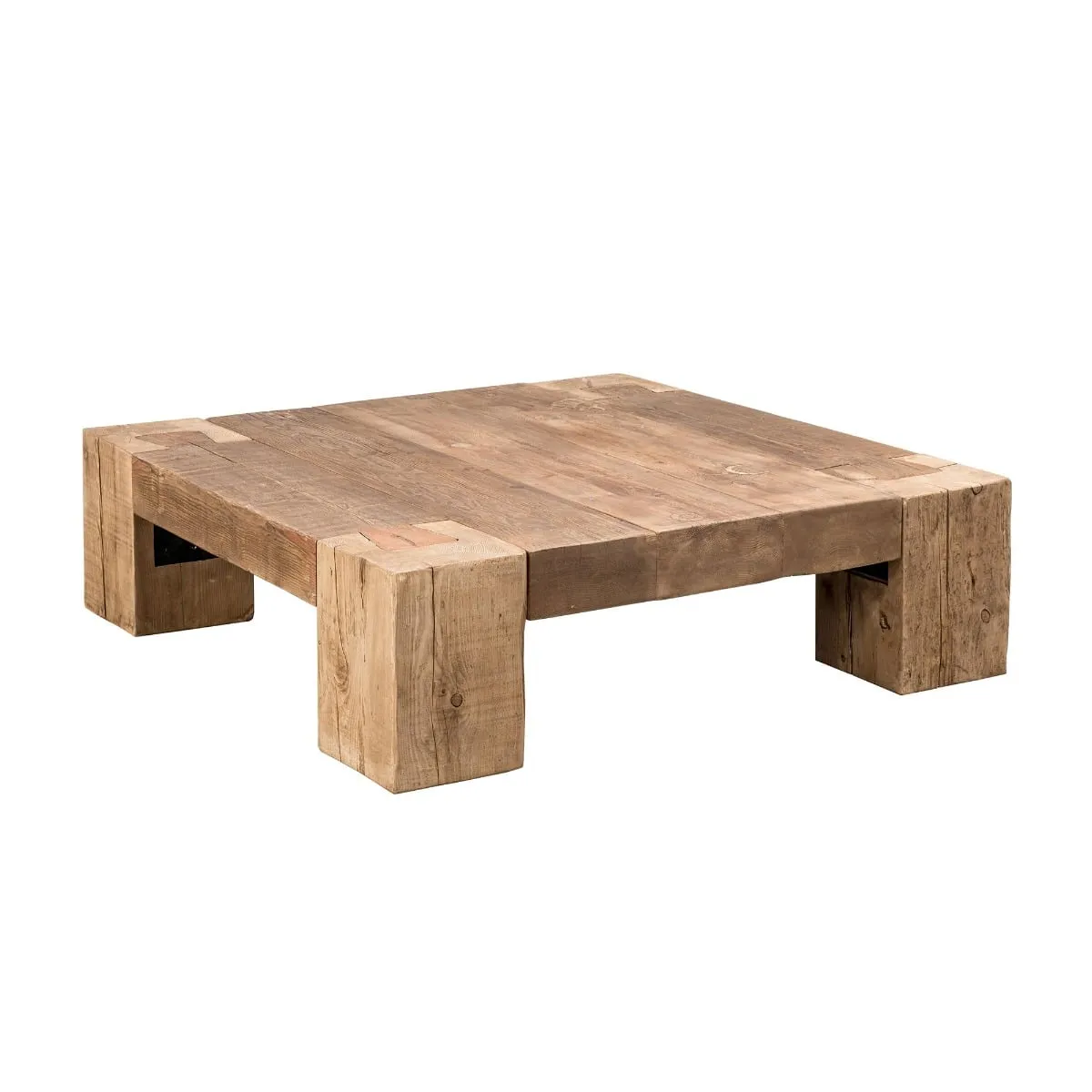 Timothy Oulton English Beam Coffee Table 140X140Cm, Neutral Wood | Barker & Stonehouse 5
