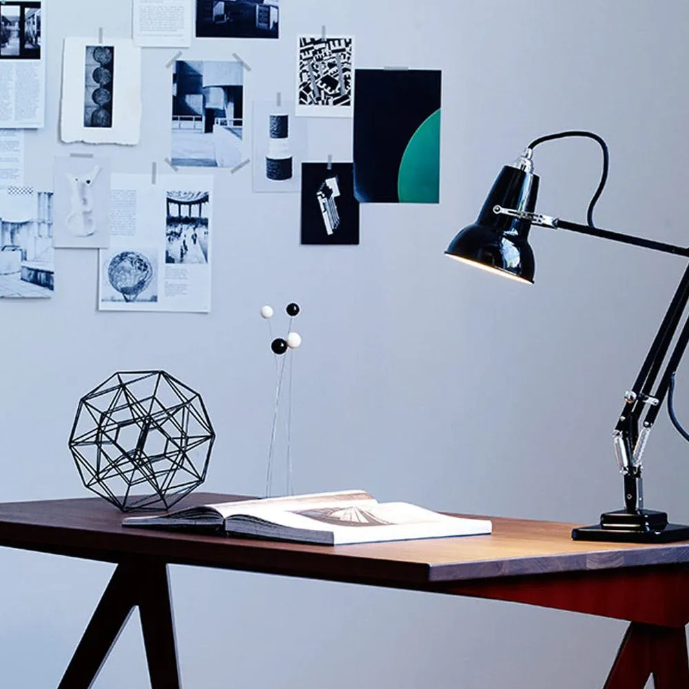 Anglepoise Original 1227 Mini Desk Lamp Linen White 5