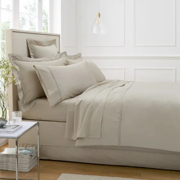 Dorma Luxurious & Silky 500 Thread Count 100% Cotton Sateen Flat Sheet 3