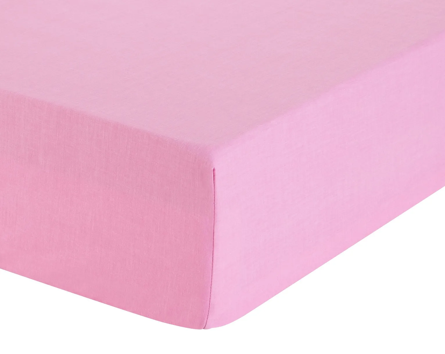 Habitat Easycare Polycotton 28cm Fitted Sheet - Single