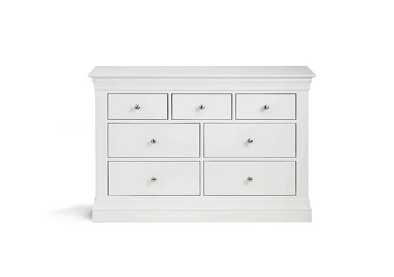 Sophia 4+3 Drawer Chest - Surf White