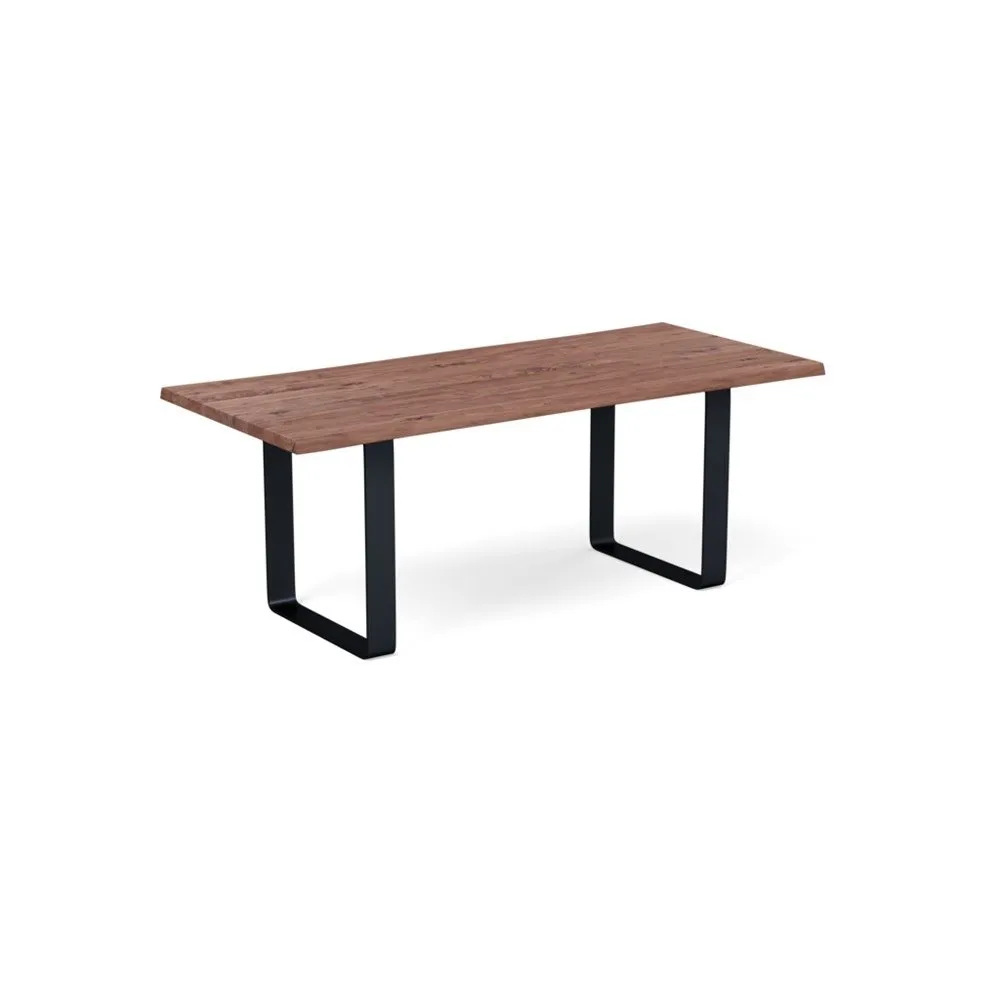 Heal's Prague Table 280x100cm Walnut Natural Edge Filled 1