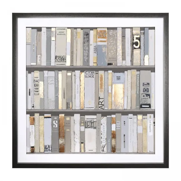 Cedar & Sage The Library Framed Print 2