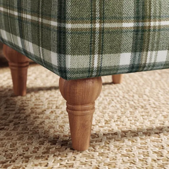 Charnwood Checked Storage Footstool 5