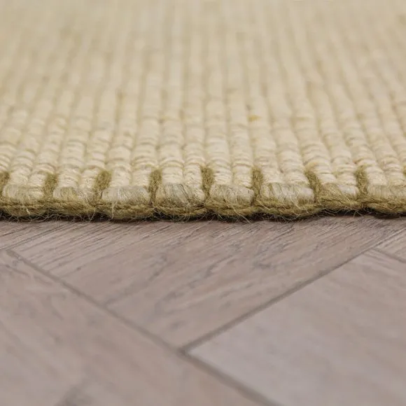 Clove Striped Wool Rug 4