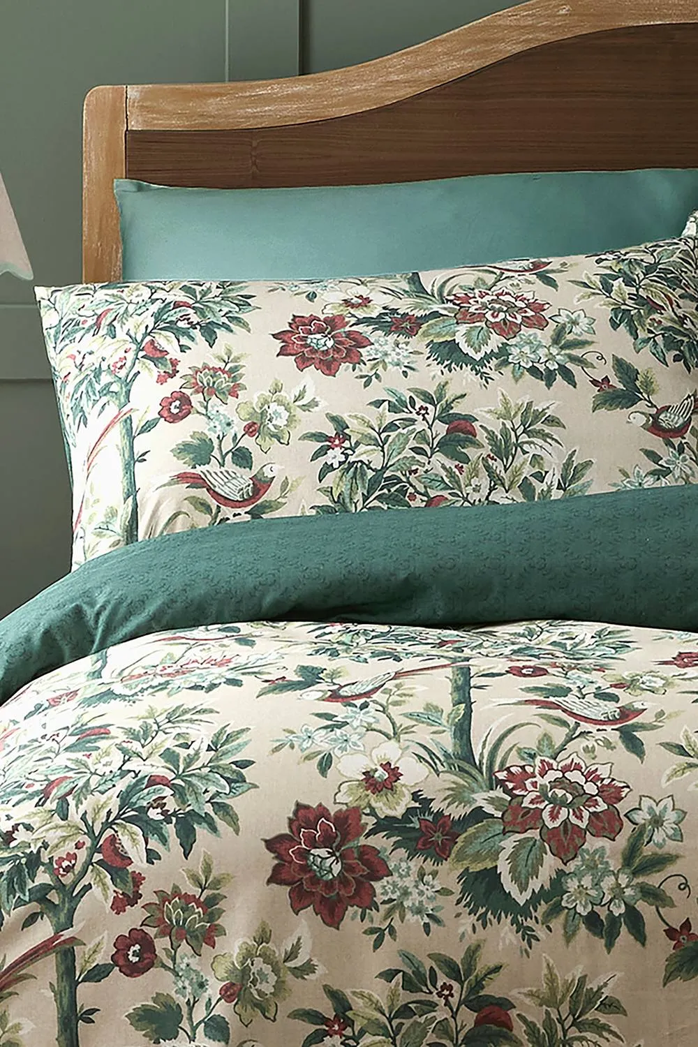 Dreams & Drapes 'Otillie Tapestry' Easy Care Duvet Cover Set in Natural 2